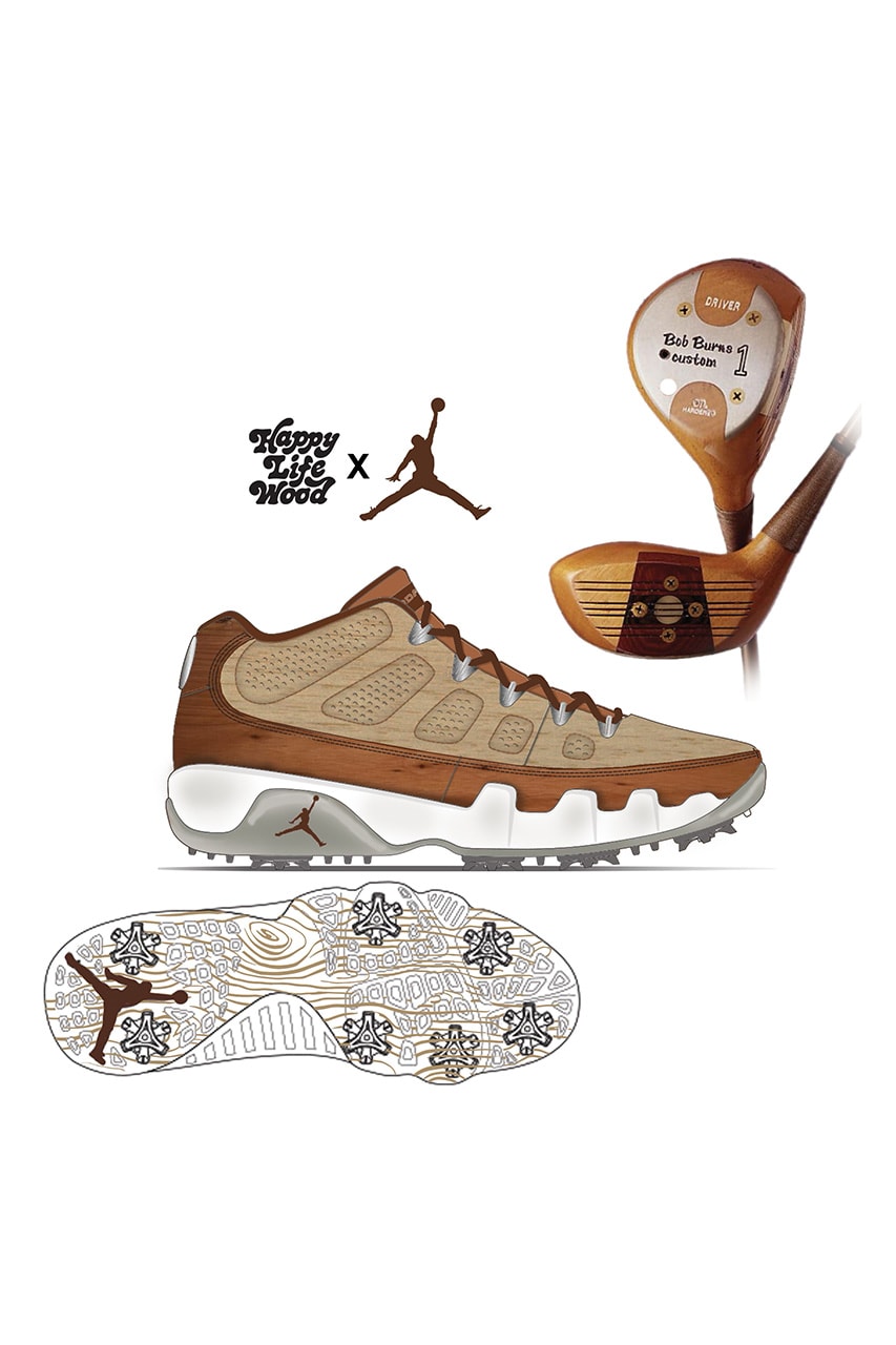 air jordan 9 golf happy life wood masters collaboration interview gentry humphrey steve thompson