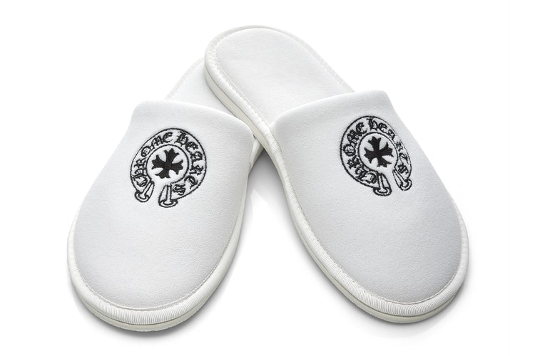 Upgrade Your Nighttime Routine With Chrome Hearts' $475 USD Hotel Slippers
