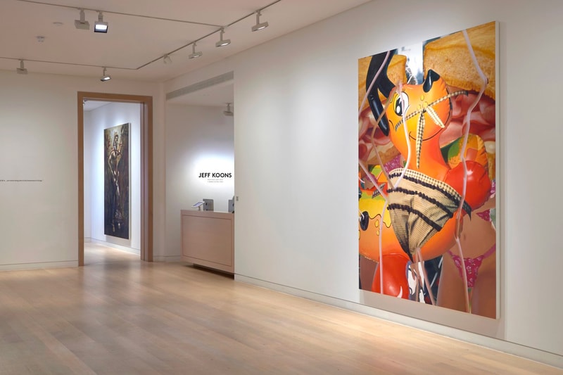 Jeff Koons Paintings 2001-2013 Art Exhibition London