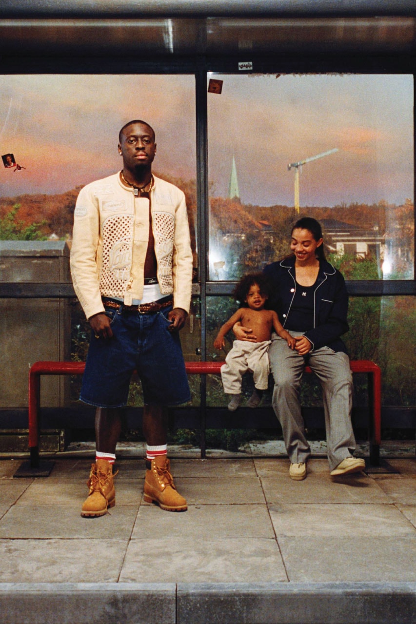 Aimé Leon Dore Goes Across the Pond for New "The World's Borough"  Campaign spring summer 2024 ss24 clothing fashion new york city queens lookbook collection nyc loyle carner leah williamson Loyle Carner, Gabriel Moses, Declan Rice, Leah Williamson and Rio Ferdinand