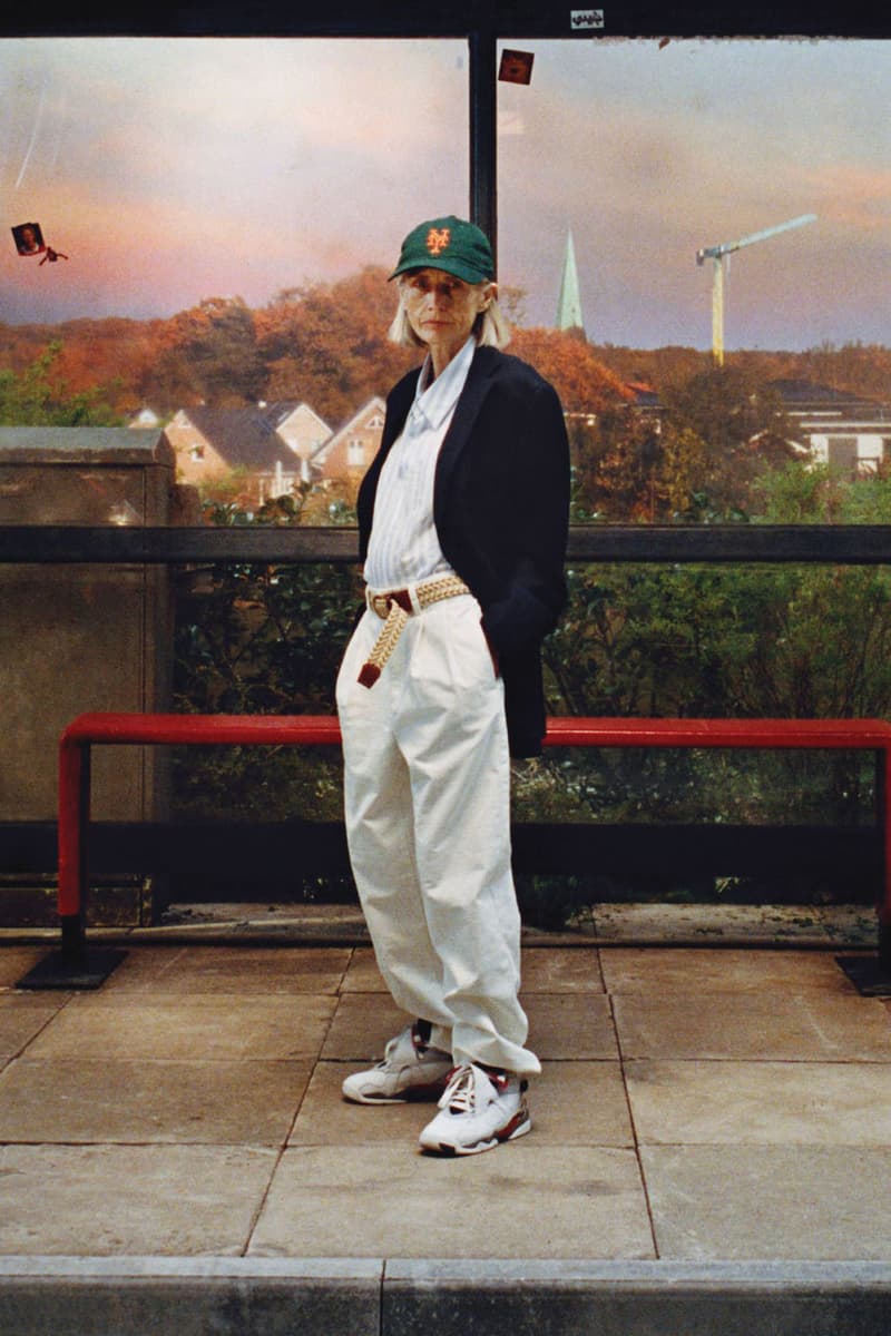 Aimé Leon Dore Goes Across the Pond for New "The World's Borough"  Campaign spring summer 2024 ss24 clothing fashion new york city queens lookbook collection nyc loyle carner leah williamson Loyle Carner, Gabriel Moses, Declan Rice, Leah Williamson and Rio Ferdinand