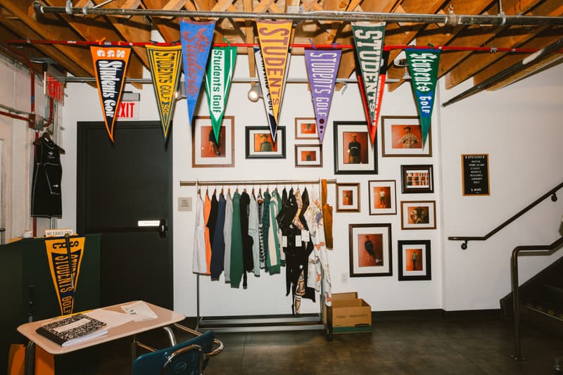 bodega students golf partnership popup los angeles school sweatshirts tshirts jeans
