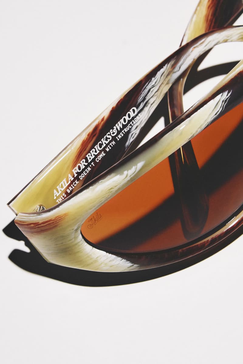 AKILA LA x Bricks & Wood Link Up on "Lomita" Shades eyewear collab collaboration link price los angeles la california fashion color southern cal sunglasses shade spring summer 2024 ss24 halldale neighborhood price dollars