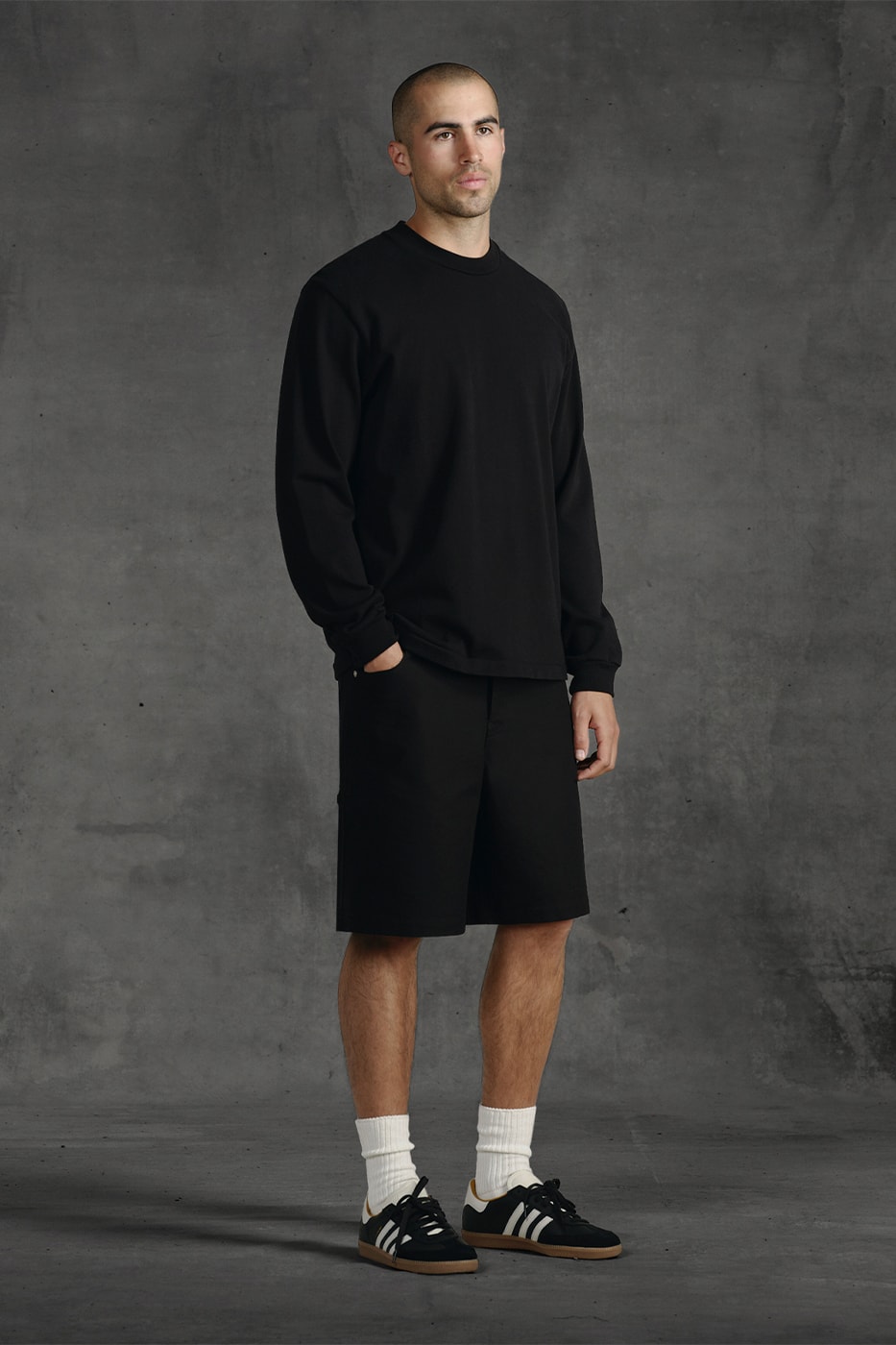 JJJJound Sticks To Monochromatic Black Premium Basics for Its Latest Spring 2024 Delivery release info clothes minimalistic functional subtle