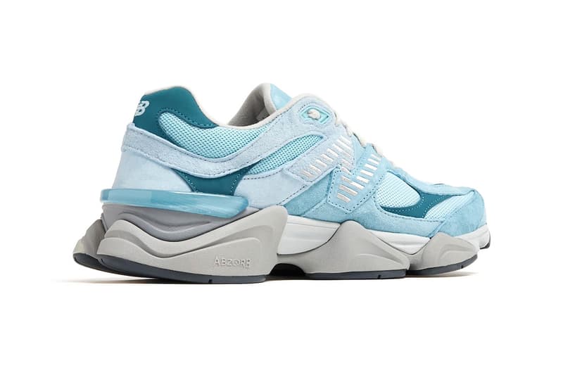 New Balance 9060 Surfaces in "Chrome Blue" U9060EED Chrome Blue/Light Chrome Blue-Elemental Blue sneaker dad shoes futuristic comfort everyday