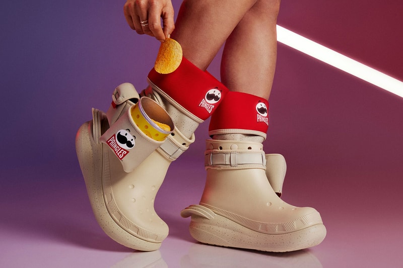 Pringles x Crocs Footwear Collaboration Collection Release Info