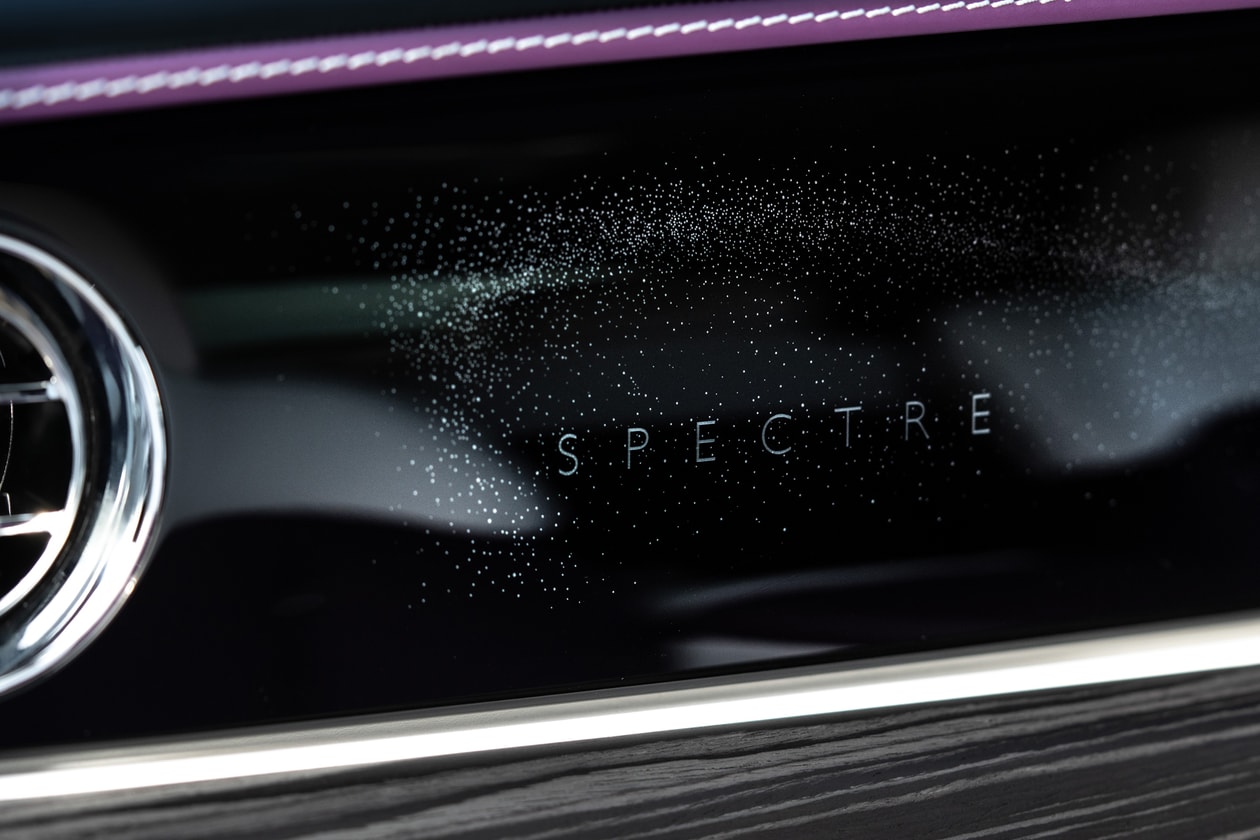 Rolls-Royce Spectre Test Drive Review Photos Purple Luxury Quiet Still Comfort Driver Passenger Solid