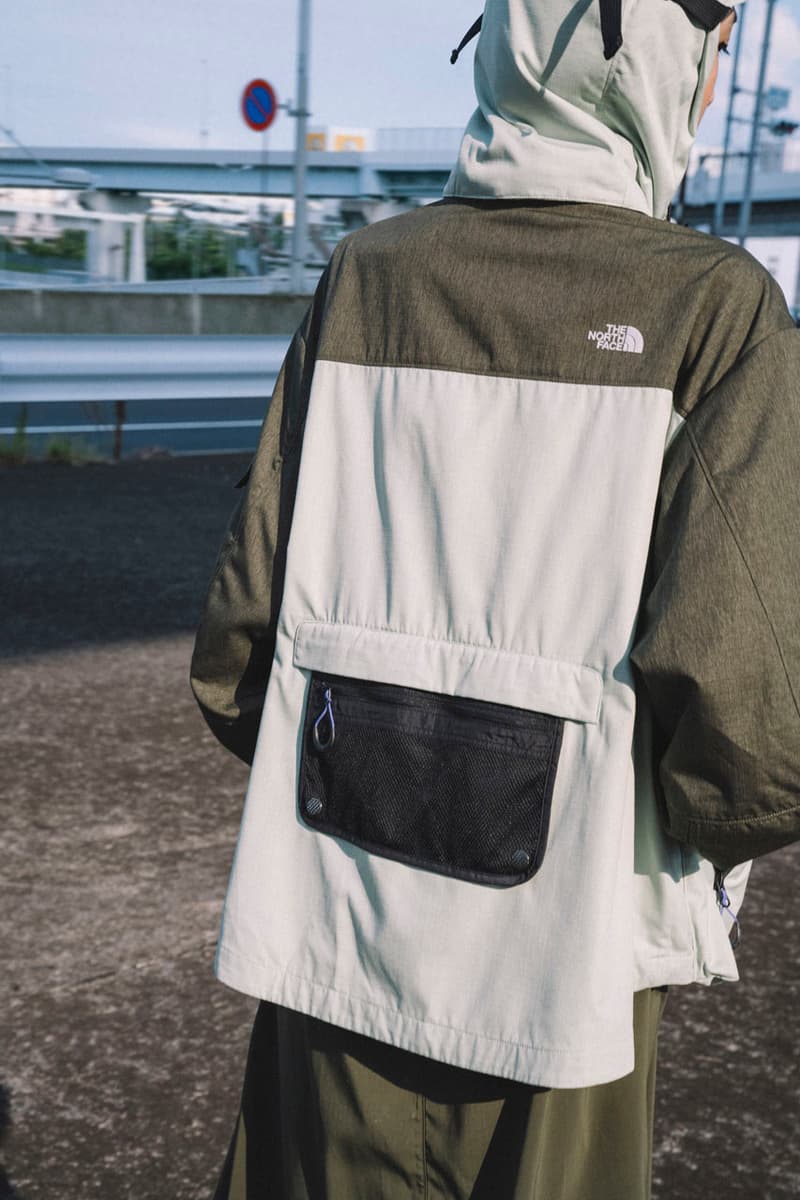 The North Face Urban Exploration Unveils "URBAN WANDER" Spring/Summer 2024 drop release collection price capsule link lookbook outerwear pants cargo shoes footwear mule sneaker hat headwear vest technical functional shirt hoodie jacket april may june skyline outdoors flashdry wind protective waterproof