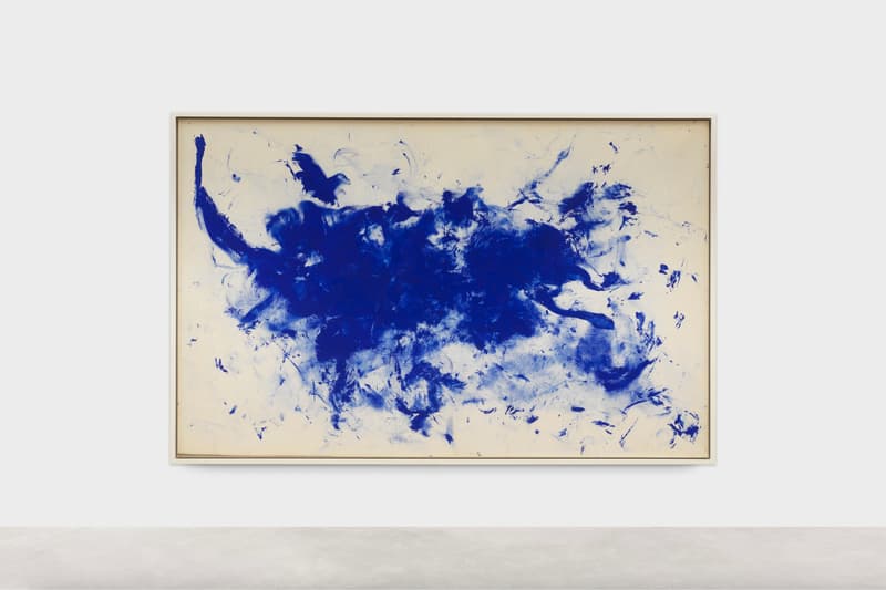 yves klein levy gorvy exhibition artwork paintings contemporary art