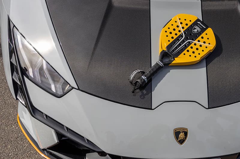 Lamborghini x Babolat Paddle Racquet Collab Info