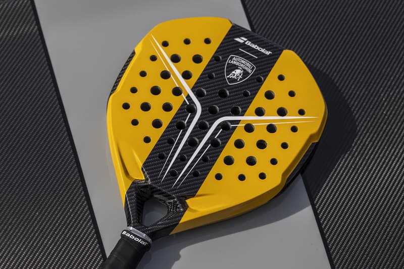 Lamborghini x Babolat Paddle Racquet Collab Info