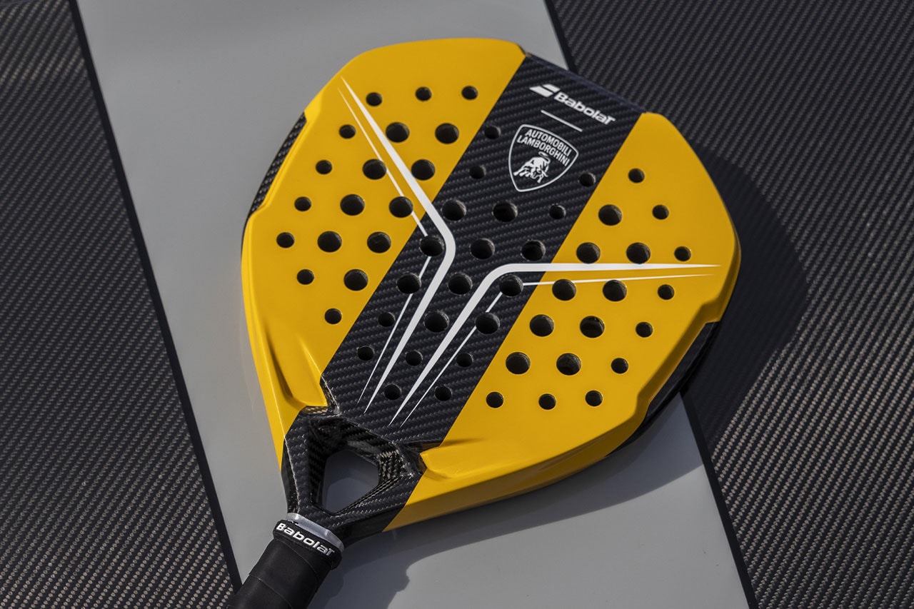 Lamborghini x Babolat Paddle Racquet Collab Info