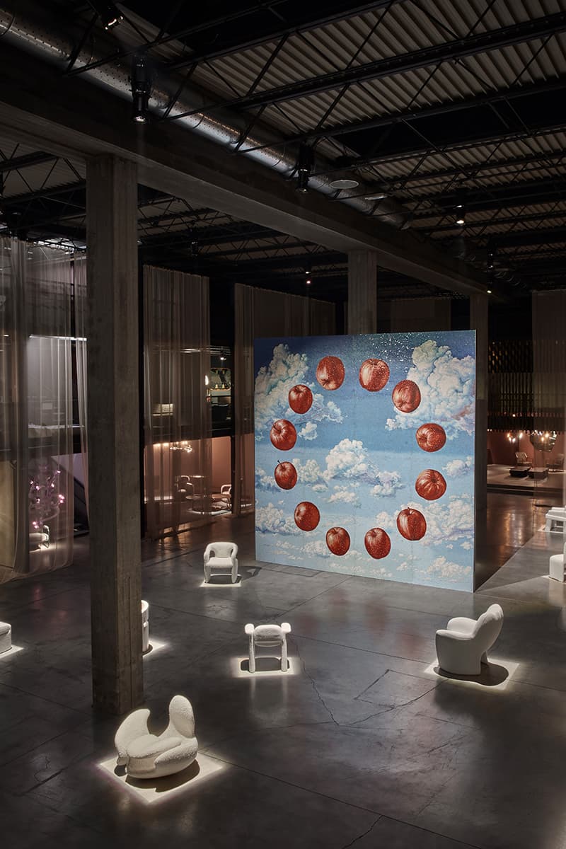 Andrés Reisinger '12 Chairs For Meditation' Milan Design Week 2024 Nilufar Depot Nina Yashar