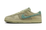 Nike Wraps the Dunk Low "Olive Aura" in Hairy Suede