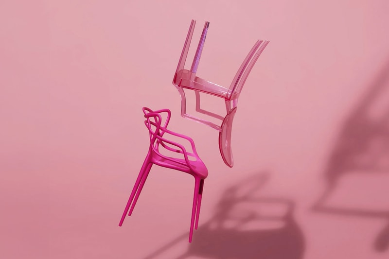 Kartell Mattel Barbie Pink Chair Collection Milan Design Week Release Info