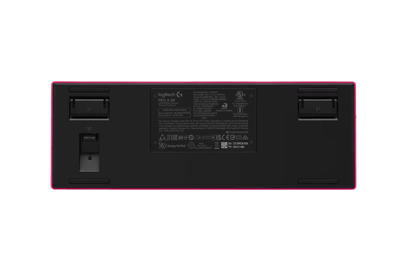 Logitech G представляет беспроводную игровую клавиатуру PRO X 60 Razer Higround Esports