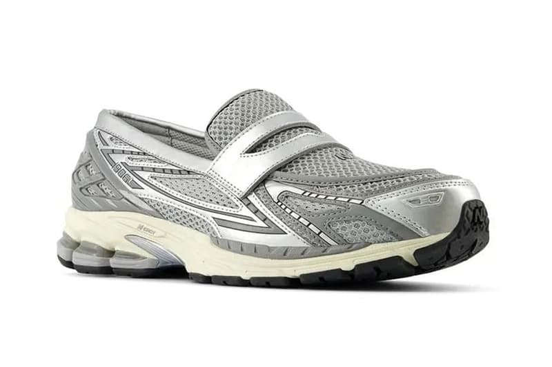 New Balance 1906L Loafer Arrives in "Grey/Silver" footwear sneaker junya watanabe collab fashion week drop price colorway gray collection inline collaboration man fall winter 2024 