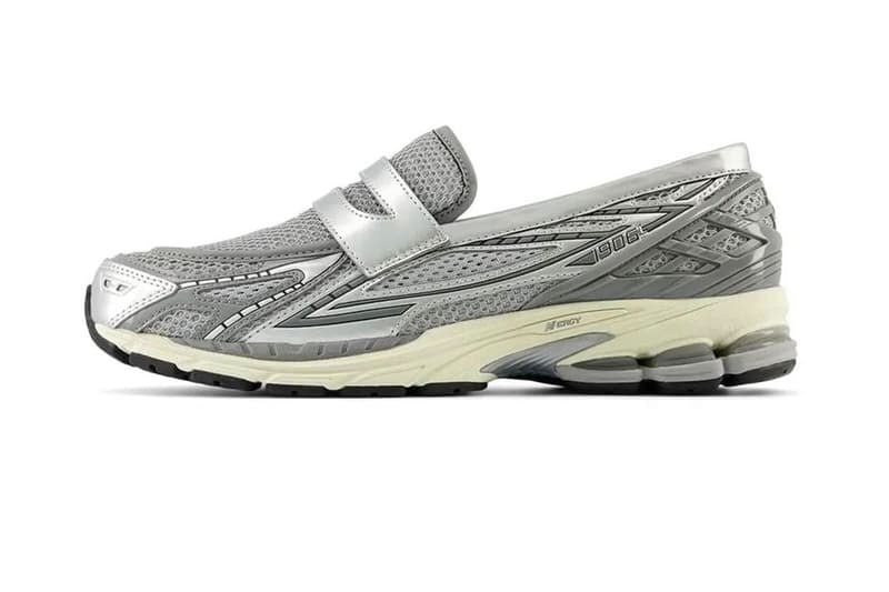 New Balance 1906L Loafer Arrives in "Grey/Silver" footwear sneaker junya watanabe collab fashion week drop price colorway gray collection inline collaboration man fall winter 2024 