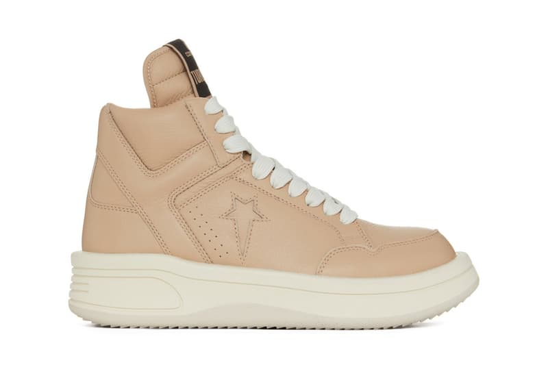 Rick Owens DRKSHDW x Converse Wash the TURBOWPN in “Cave” Footwear