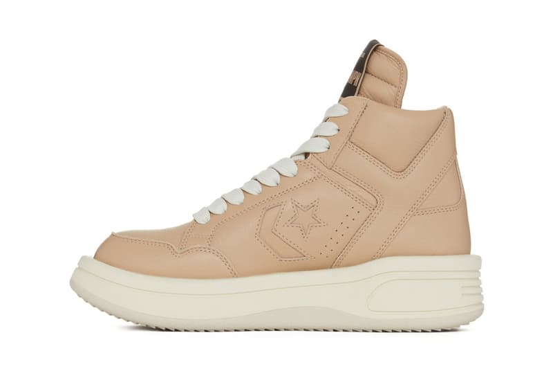 Rick Owens DRKSHDW x Converse Wash the TURBOWPN in “Cave” Footwear