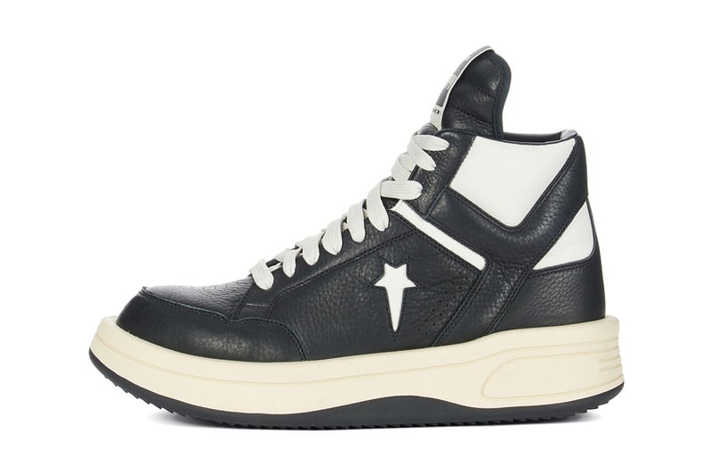 Rick Owens DRKSHDW x Converse Wash the TURBOWPN in “Cave” Footwear