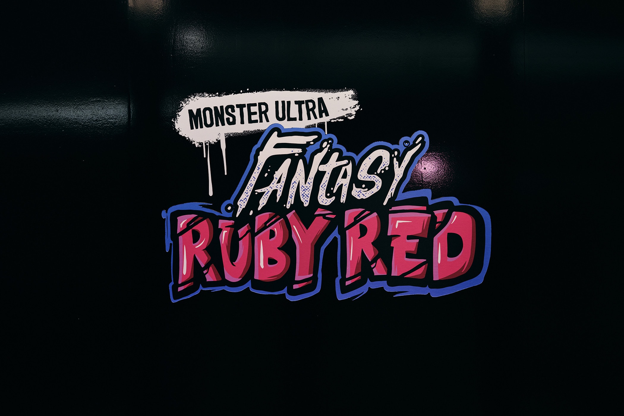 Monster Energy Immersive Art Event Celebrating the Launch of Ultra Fantasy Ruby Red