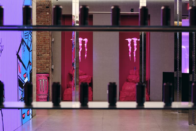 Monster Energy Immersive Art Event Celebrating the Launch of Ultra Fantasy Ruby Red