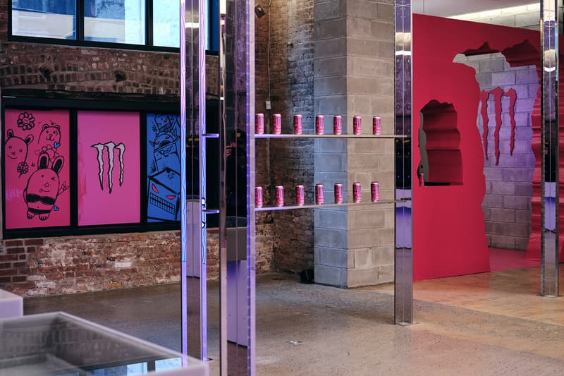 Monster Energy Immersive Art Event Celebrating the Launch of Ultra Fantasy Ruby Red