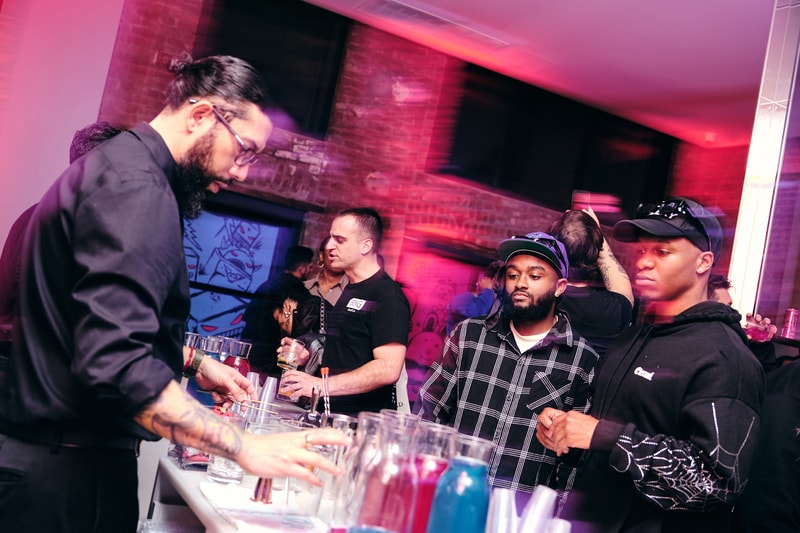 Monster Energy Immersive Art Event Celebrating the Launch of Ultra Fantasy Ruby Red