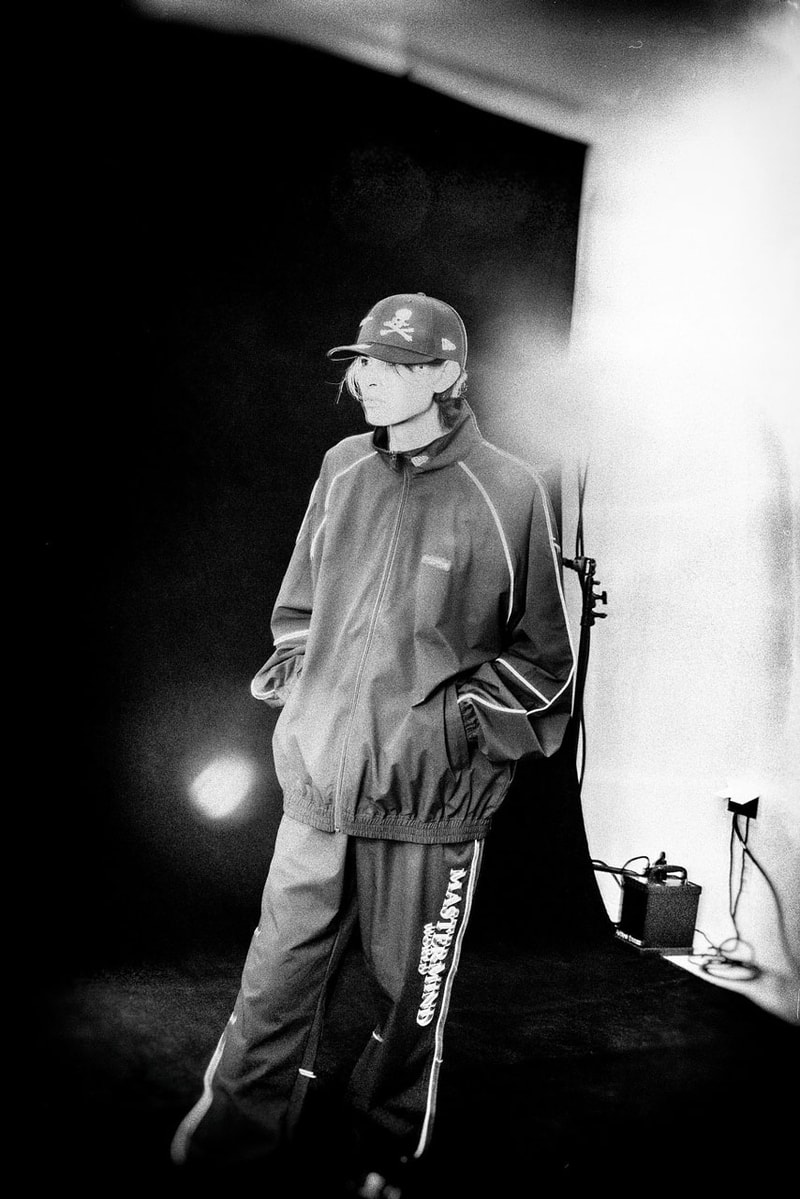New Era x Mastermind World hat headwear gear collab japan tokyo track suit zip up hoodie apparel merch fashion lookbook release drop april 20 fashion price link 