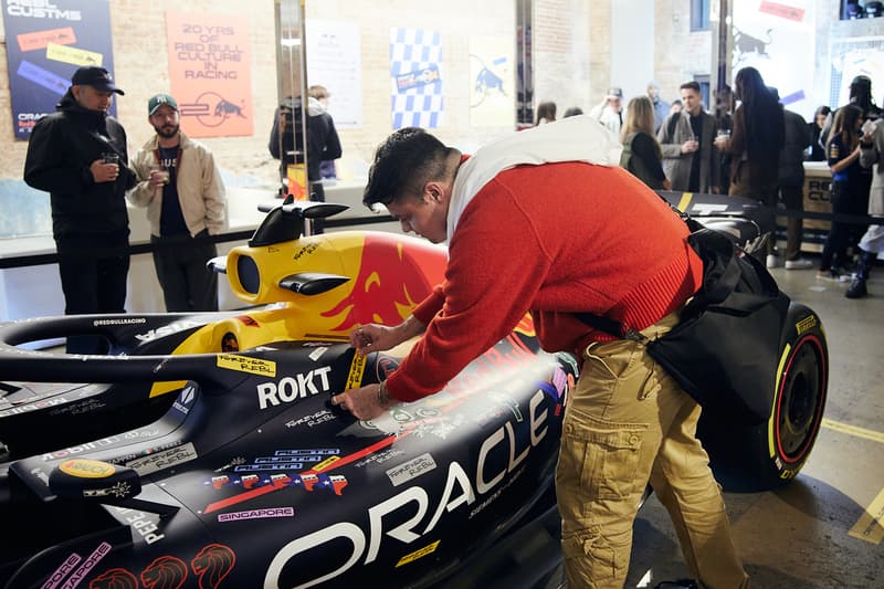 Oracle Red Bull Racing Paddock British Grand Prix 2024 Livery Design Competition Silverstone Singapore Austin REBL CUSTMS