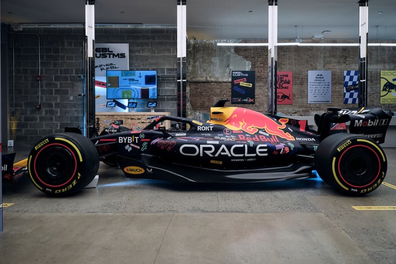 Oracle Red Bull Racing Paddock British Grand Prix 2024 Livery Design Competition Silverstone Singapore Austin REBL CUSTMS