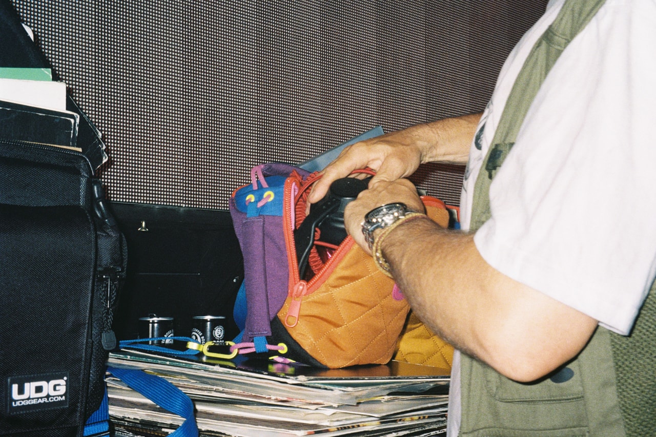 Crumpler Melbourne DJ Andee Frost Record Store Day April 20 Tooney Bin Cosmic Taco Vinyl Storage Bags 