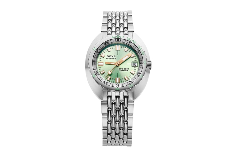 DOXA’s Sub 200T Seafoam Is Released as a Watches of Switzerland Exclusive