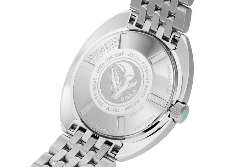 DOXA Sub 200T Seafoam Watches of Switzerland Exclusive Release Info