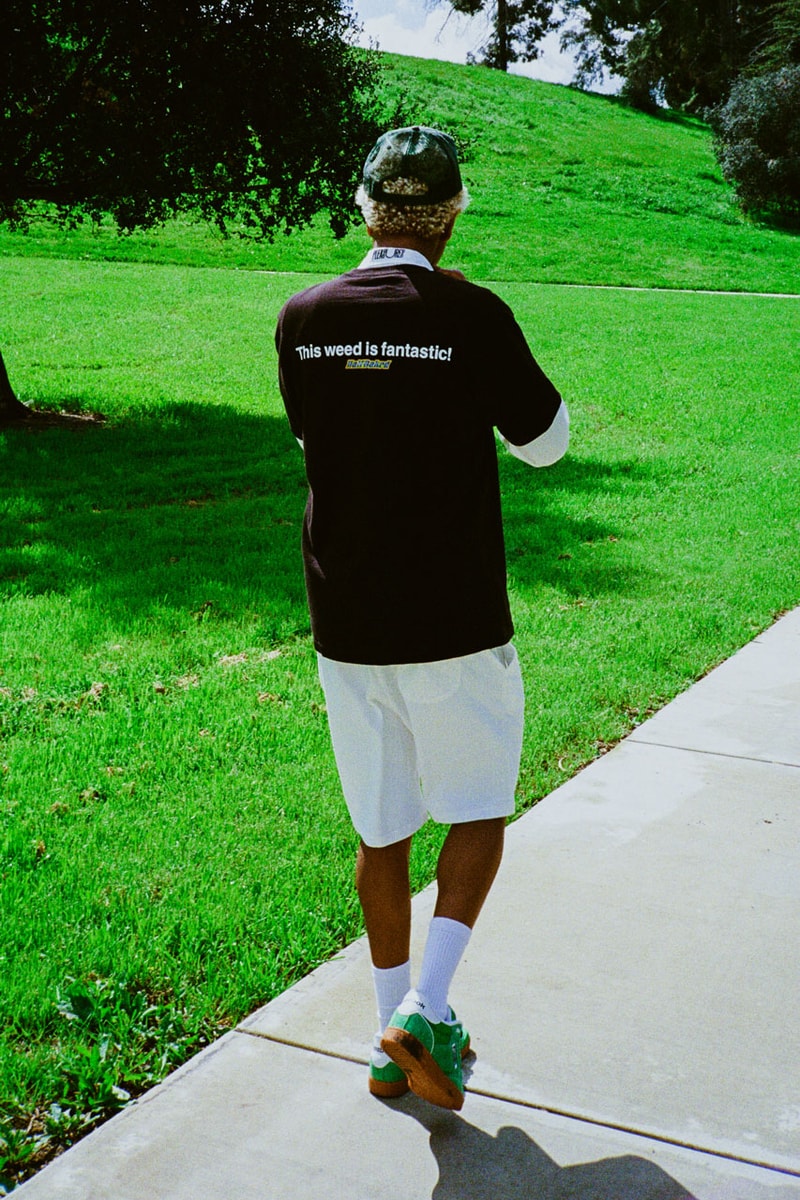 PLEASURES Presents 'Half Baked' Capsule collection collab collaboration drop release 420 cannabis weed smoke puff pass movie 1990s classic film 
