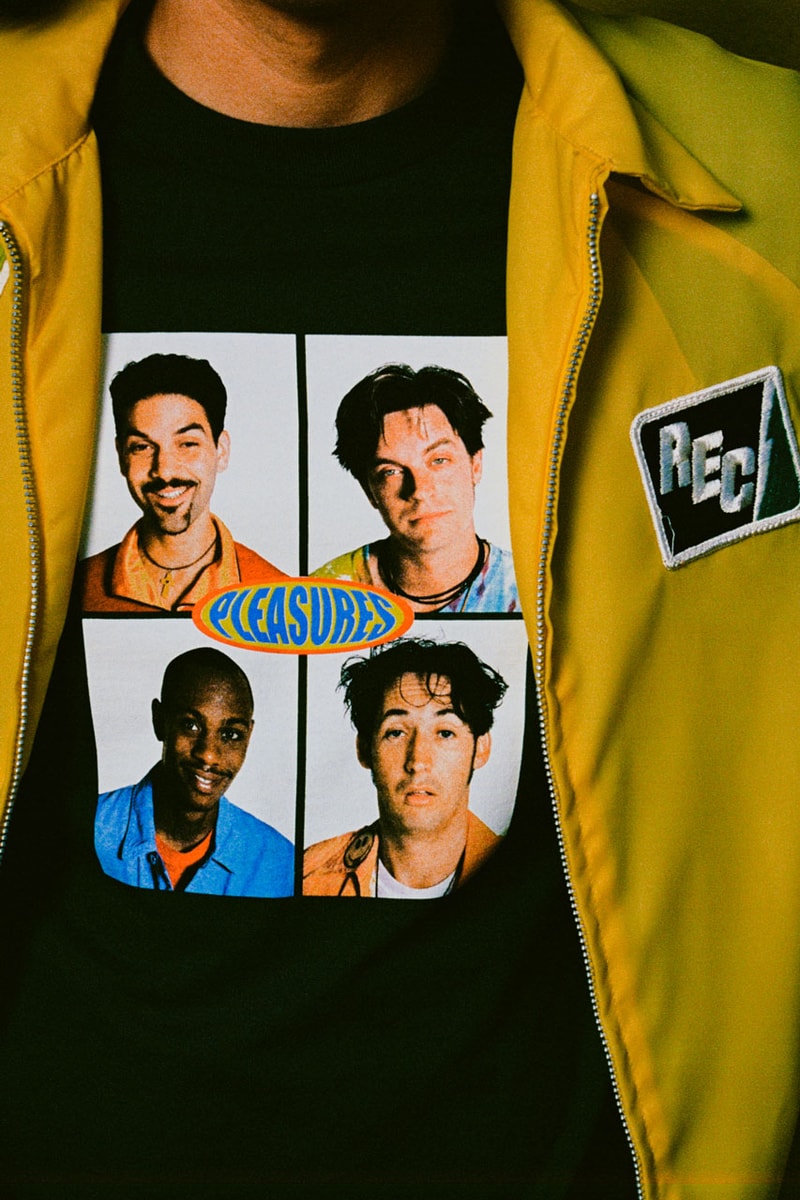 PLEASURES Presents 'Half Baked' Capsule collection collab collaboration drop release 420 cannabis weed smoke puff pass movie 1990s classic film 