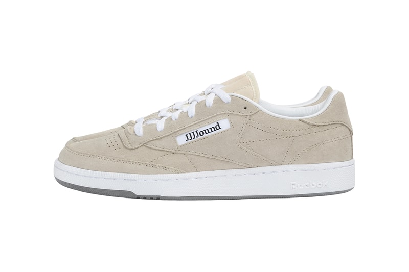 jjjjound reebok club c 85 suede sneaker collaboration spring summer ss24 official release date info photos price store list buying guide coastal summer