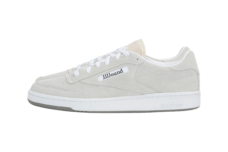jjjjound reebok club c 85 suede sneaker collaboration spring summer ss24 official release date info photos price store list buying guide coastal summer