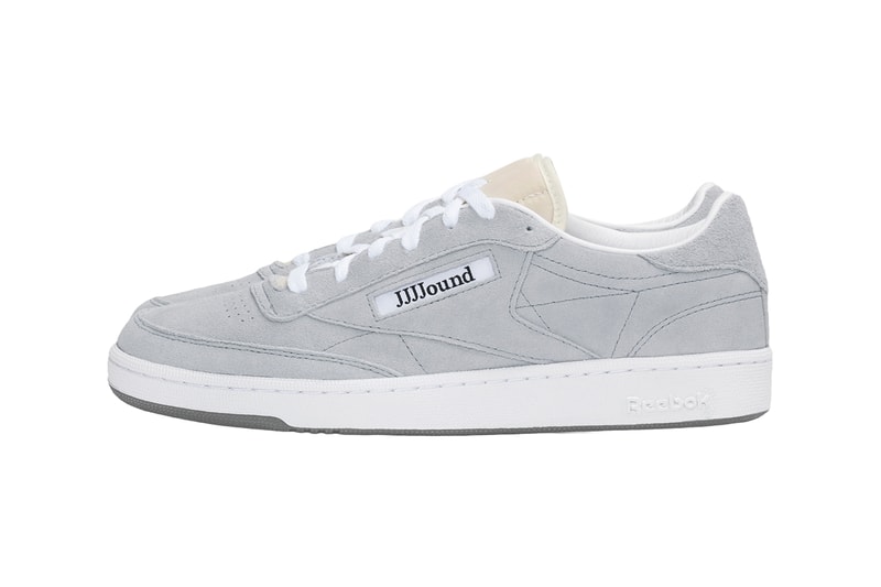 jjjjound reebok club c 85 suede sneaker collaboration spring summer ss24 official release date info photos price store list buying guide coastal summer