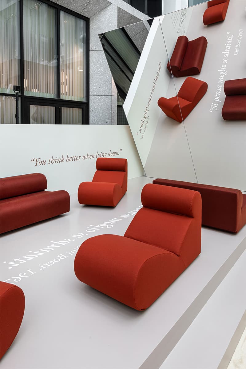 Loro Piana Interiors 'A Tribute To Cini Boeri' Exhibition Milan Design Week Info