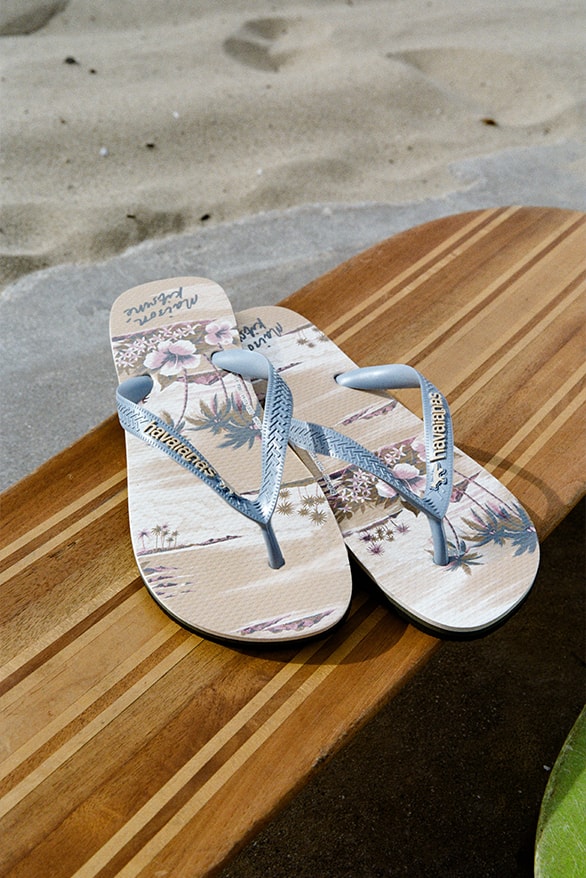 Maison Kitsuné Havaianas Collaboration sandal footwear shoes summer flipflops