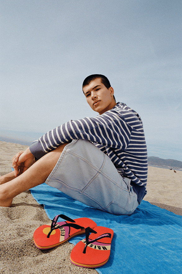 Maison Kitsuné Havaianas Collaboration sandal footwear shoes summer flipflops