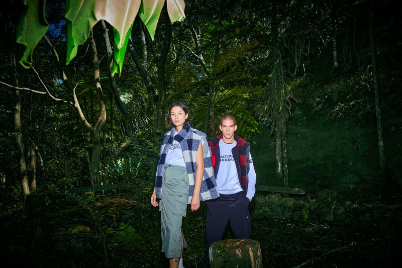 National Geographic Wear AW24 Collection Campaign jackets tops pants gore-tex apparel streetwear