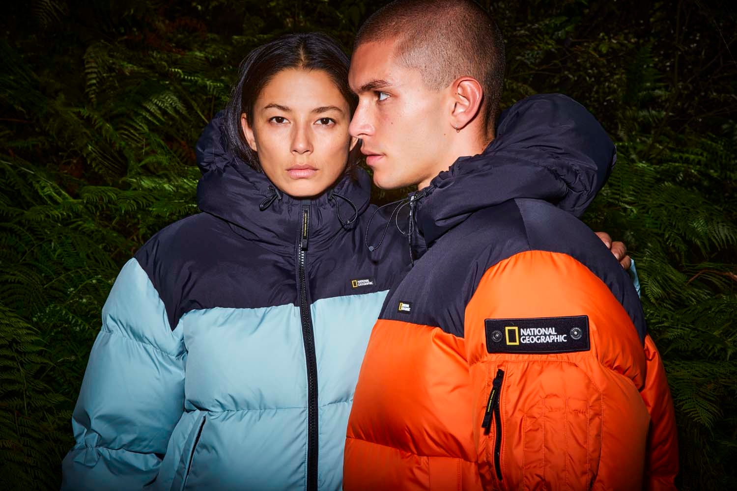 National Geographic Wear AW24 Collection Campaign jackets tops pants gore-tex apparel streetwear