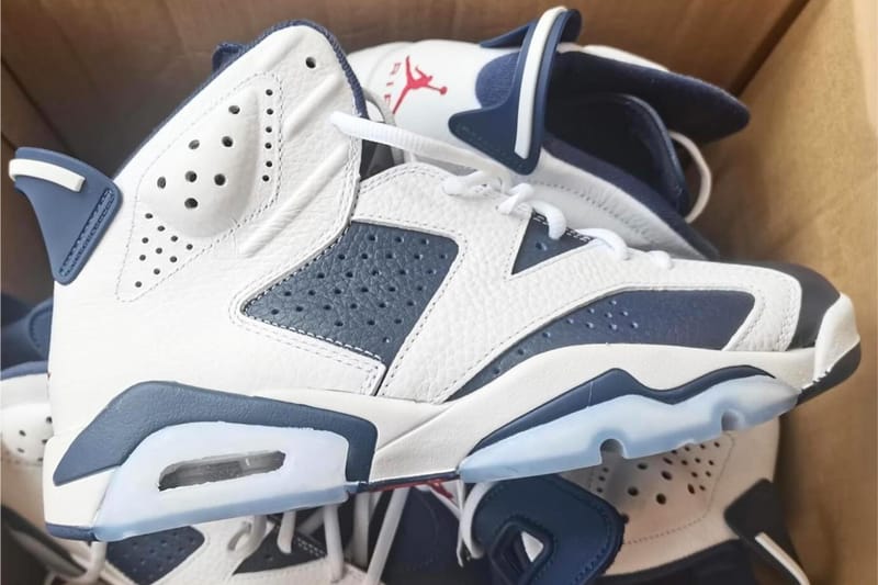 Первый взгляд на Air Jordan 6 «Olympic»