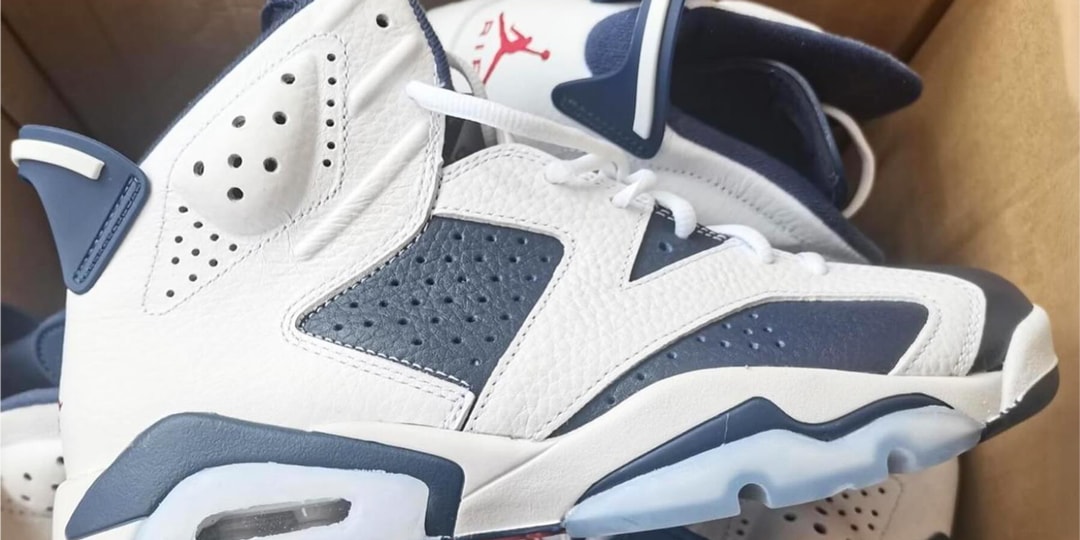 First Look at the Air Jordan 6 "Olympic"