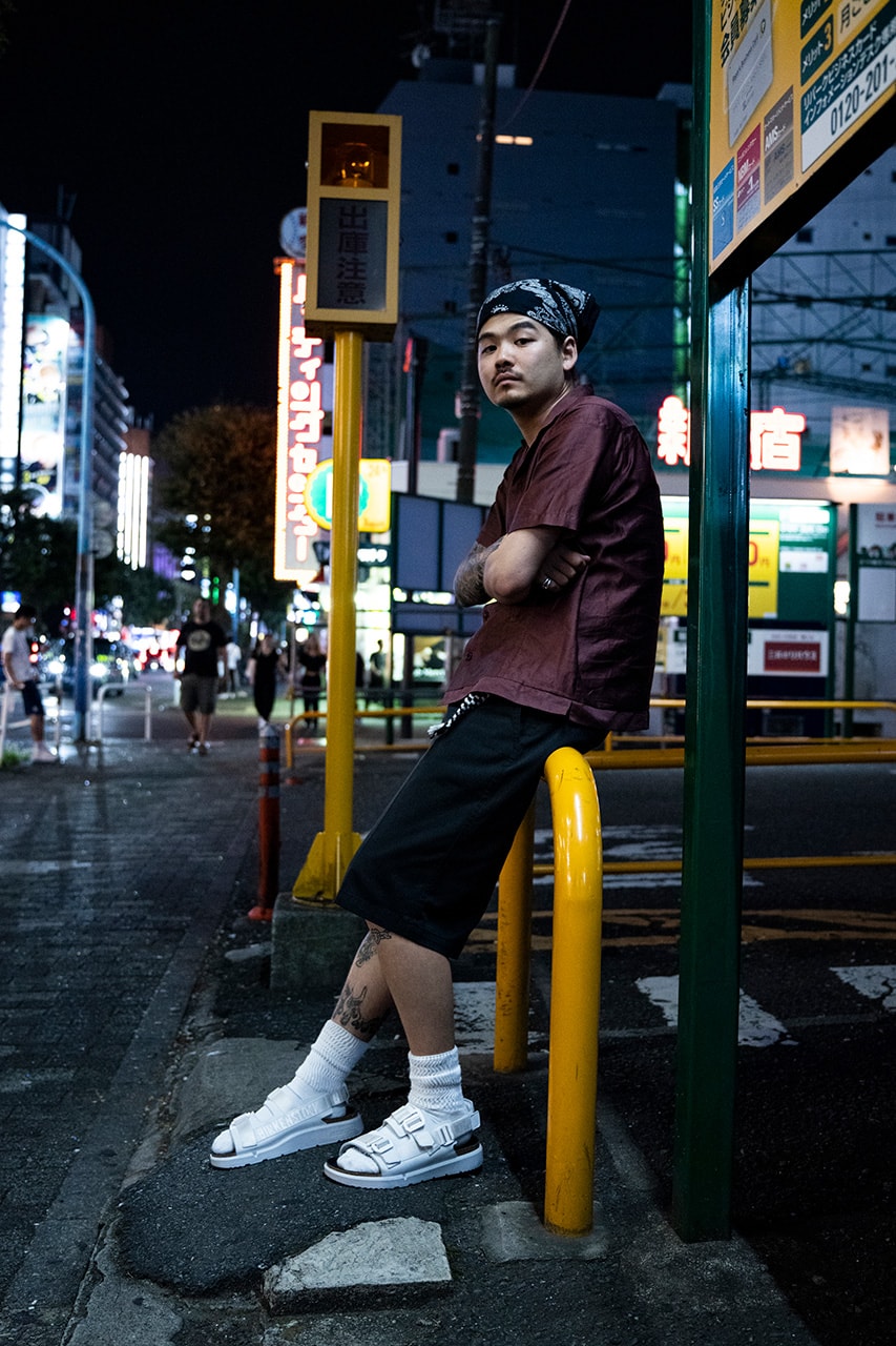 birkenstock tokyo japan shinjuku footwear silhouette sneaker sabukaru online media campaign creative vibrant city district