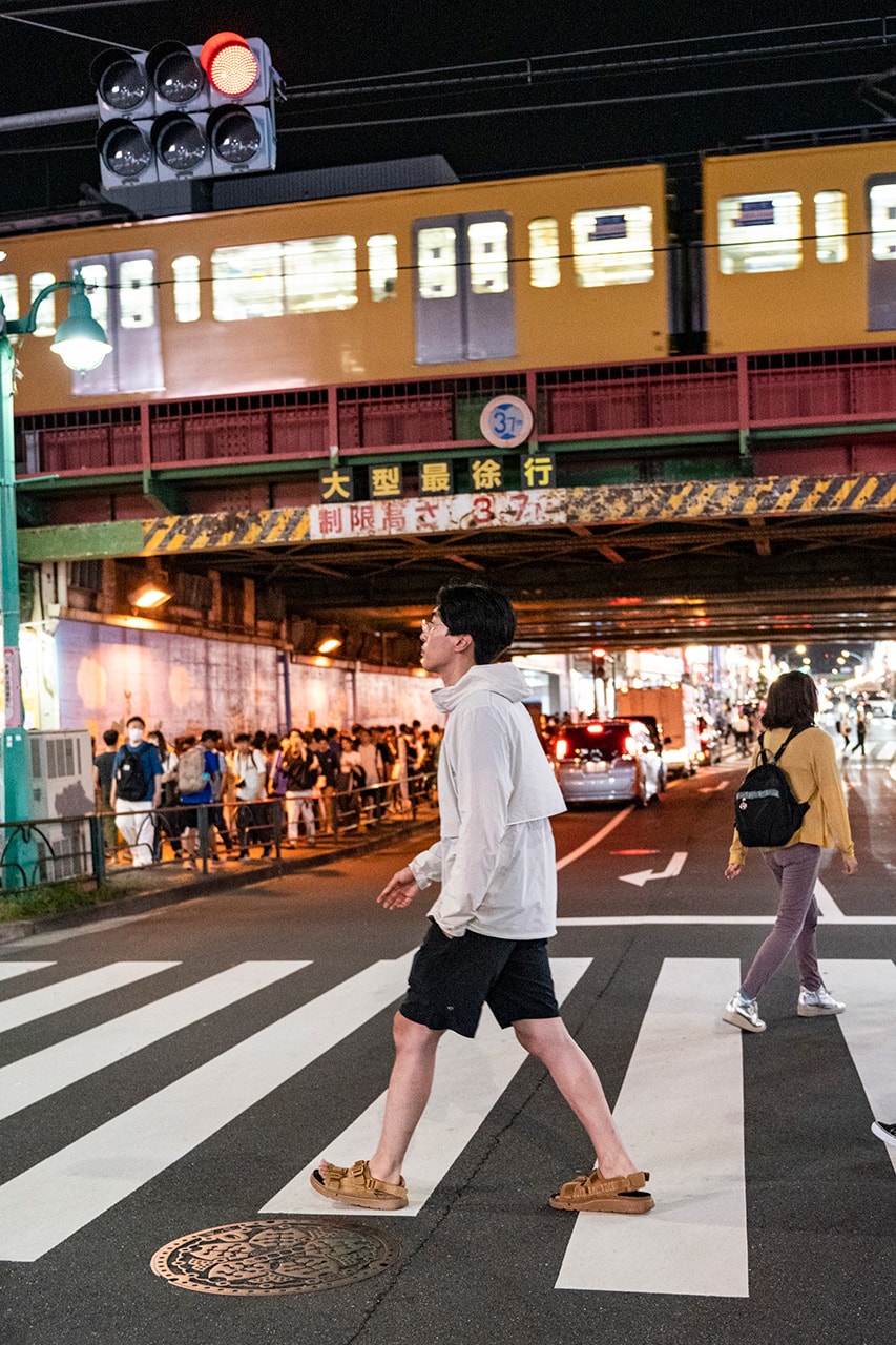 birkenstock tokyo japan shinjuku footwear silhouette sneaker sabukaru online media campaign creative vibrant city district