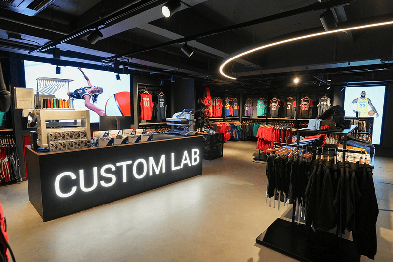 NBA Store Oxford Street Location Opening information basketball sports